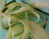 Une image de l'étape 1 de 🌿 Salade d'été concombre melon radis nectarine.