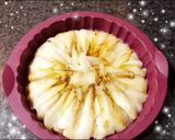 Une image de l'étape 5 de Tarte tatin aux endives avec un moule inversé silicone.