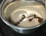 A picture of step 1 of Eggless DBC Death by Chocolates Cake 🍰.