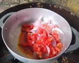 A picture of step 5 of Chili Paste 🌶️ with Red Oil, Served with Rice 🍚😋.