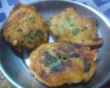 प्याज साग का मेंदू बड़ा (Spring Onion Flavoured Medu Vada Recipe in Hindi) रेसिपी चरण 2 फोटो