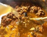 A picture of step 5 of Emily’s Bolognese.