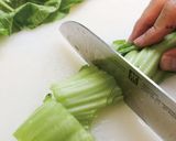 【老菜脯刈菜菜心排骨湯】小寒節氣燉湯，湯頭清爽順口的食譜步驟2照片