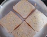 A picture of step 5 of Sandwich with Cheese Spread and Besan Chilla.