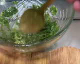 Foto del paso 3 de la receta: "Salmón a la mexicana con vinagreta de cilantro"