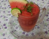 A picture of step 6 of Watermelon smoothie.