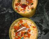 A picture of step 5 of Orange tutti fruity ice cream.