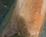 Foto del paso 1 de la receta: Salmón con boniato, cítricos y soja en Lékué