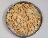 A picture of step 1 of Elephant yam fry - Suran fry - Senai kilangu varuval.