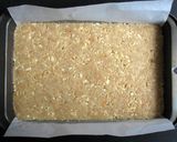 A picture of step 4 of Super Easy No-Bake Lemon Slice.