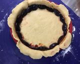 Une image de l'étape 4 de Tarte aux quetsches (croûte farcie quetsches).