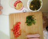 A picture of step 1 of Masala chips.