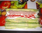 Pas rețetă Sushi de castravete cu cremă de brânză și ton 🥒🥢 5 fotografie