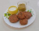 A picture of step 8 of Black chana Kabab.