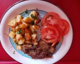 Foto del paso 4 de la receta: Papas salteadas con ajo y limón..