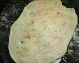 A picture of step 4 of Aloo Kulcha.
