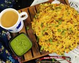 मिक्स वेज बेसन चीला (mix veg besan cheela recipe in Hindi) रेसिपी चरण 4 फोटो