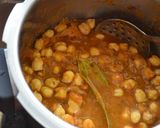 A picture of step 5 of Chole bhature.