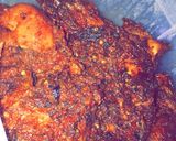 A picture of step 2 of Peppe chicken.