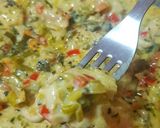 Foto del paso 8 de la receta: Pollo al verdeo plus con papas a la crema