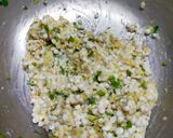 A picture of step 1 of Sabudana Pops.