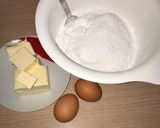 Gluténmentes linzer recept fázis 1 fotója