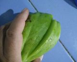 Foto langkah ke 1 dari resep Agar Nutrijel Labu Siam Sehat Rasa Melon dan Coklat.