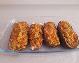 Foto del paso 9 de la receta Berenjenas rellenas carne picada.😋