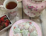 Foto langkah ke 10 dari resep Kue Mochi pelangi (pewarna alami) 👏🏼.