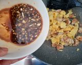 Foto langkah ke 8 dari resep Ayam lapis Telur Saus Wijen Kecap asin.