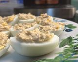Foto del paso 1 de la receta: Huevos 🥚 rellenos (huevos mimosa)