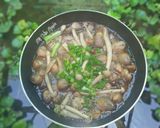 Hình bước làm 3 của món Nấm Kho Tiêu (Chay)