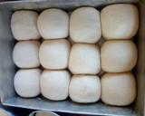 A picture of step 1 of Home made bread! 🍞.