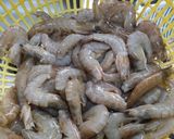 Hình bước làm 1 của món Tôm rang tỏi
