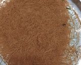 A picture of step 1 of Vermicelli cutlet.