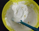 A picture of step 11 of Carrot Halwa in a Frozen Cashew Apple Phirni Mousse Cake.