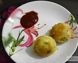 A picture of step 8 of Soya chunks and potato filled appam recipe.