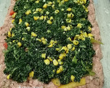 Foto del paso 2 de la receta: Enrollado de pollo y pavo relleno de espinaca