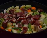 A picture of step 3 of Country Vegetable Soup.