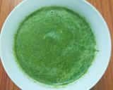 A picture of step 6 of No fuss Palak soup.