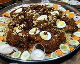 A picture of step 7 of Chicken schezwan khepsa.