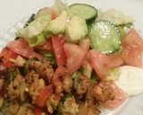 Foto del paso 4 de la receta: Ensalada compuesta con brochetas de pollo