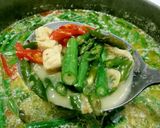 Foto langkah ke 8 dari resep Lodeh Terong Kacang Panjang.