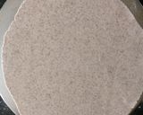 A picture of step 3 of Ragi roti.