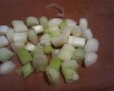 Foto del paso 3 de la receta: Ensalada de papas, huevo sancochado y cebollín
