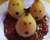 Foto del paso 4 de la receta: Peras En Almíbar Fantasmita Halloween