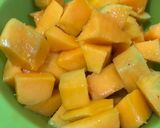 Foto langkah ke 3 dari resep Mango Yakult Less Sugar.