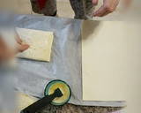 Foto del paso 3 de la receta: Napolitanas de jamón York y queso