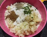 राजगिरा पिठाचे थालीपीठ (Rajgira pithache thalipeeth recipe in marathi) रेसिपी स्टेप 3 फोटो 