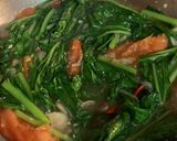 Foto langkah ke 3 dari resep Tumis Caisim/Sawi hijau.